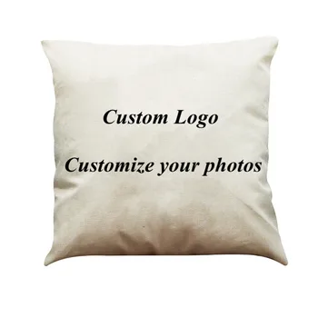 Custom Cushion Cover Photo Customized Throw Pillow Home Decorative Linen Logo Printing Pillowcase Sofa Coussin 45*45cm Gifts
Custom Cushion Cover Photo Customized Throw Pillow Home Decorative Linen Logo Printing Pillowcase Sofa Coussin 45*45cm Gifts