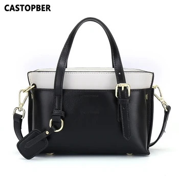 Ladies Contrast Color Leather Crossbody Bags for Women Cow Genuine Leather Fashion Designer Famous Brand Female Shoulder Handbag
Ladies Contrast Color Leather Crossbody Bags for Women Cow Genuine Leather Fashion Designer Famous Brand Female Shoulder Handbag