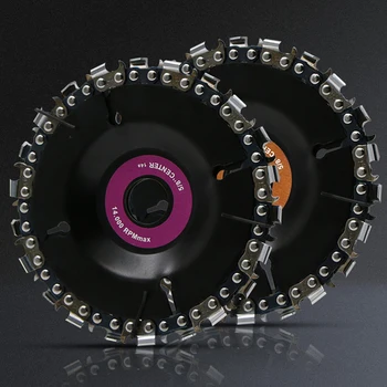 4 Inch Grinder Disc and Chain 22 Tooth Fine Cut Chain Set For 100/115 Angle Grinder Woodworking carving Grinding and Cutting
4 Inch Grinder Disc and Chain 22 Tooth Fine Cut Chain Set For 100/115 Angle Grinder Woodworking carving Grinding and Cutting