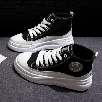 Small White Shoes Woman 2019 Leisure Time Joker Student Canvas High Help Single Woman Tide-ALEX
Small White Shoes Woman 2019 Leisure Time Joker Student Canvas High Help Single Woman Tide-ALEX