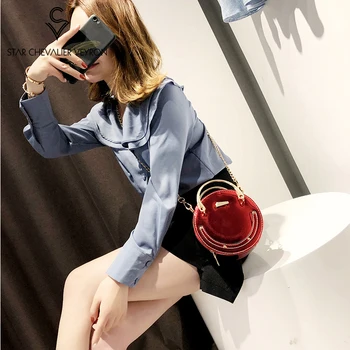 SCV Fashion Ladies Shoulder Bag 2020 New Personality Female Handbags Wild Mini Round Bag Hand Bags Women Messenger Bag Chain Bag
SCV Fashion Ladies Shoulder Bag 2020 New Personality Female Handbags Wild Mini Round Bag Hand Bags Women Messenger Bag Chain Bag