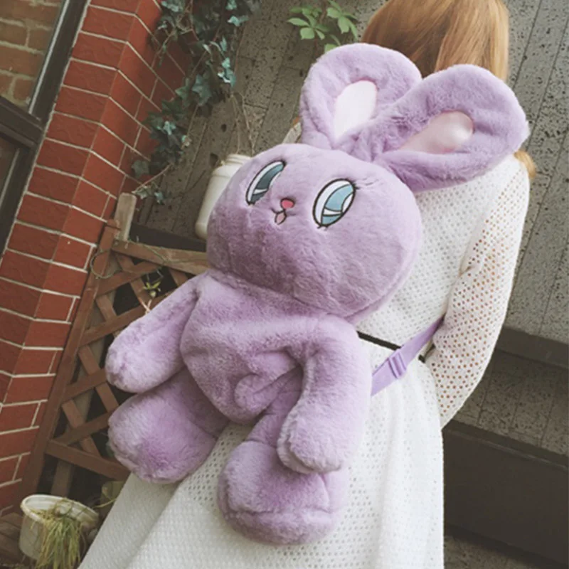 1Pcs 75cm simulation rabbit fur super soft big rabbit plush toy doll backpack cartoon animal backpack children's toy Lovel gift
1Pcs 75cm simulation rabbit fur super soft big rabbit plush toy doll backpack cartoon animal backpack children's toy Lovel gift