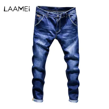 Stretch Denim Pants Men Solid Slim Fit Winter Jeans Men Casual Biker Joggers Male Street Trouser Skinny Sweatpants 2019 
Stretch Denim Pants Men Solid Slim Fit Winter Jeans Men Casual Biker Joggers Male Street Trouser Skinny Sweatpants 2019