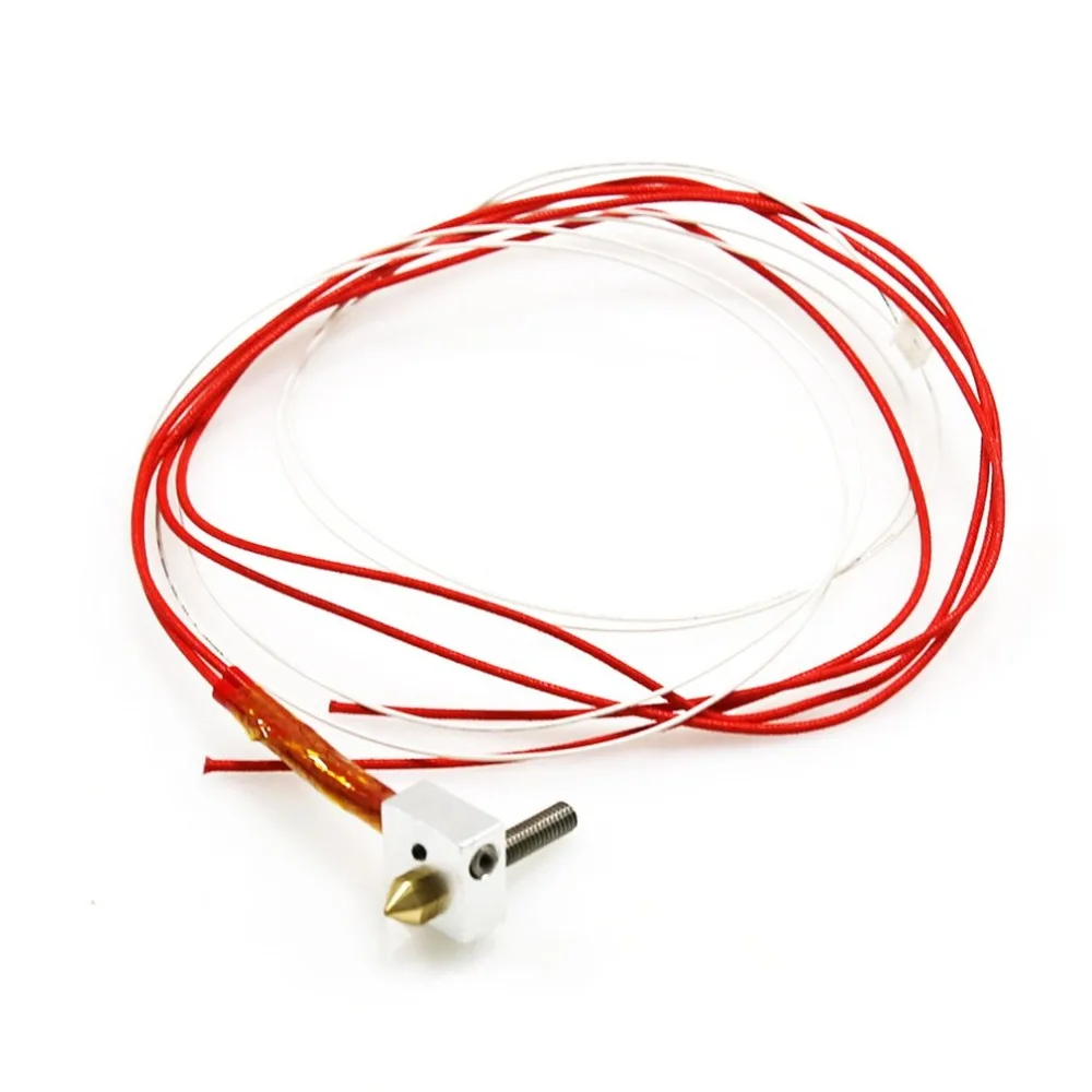 MK8 Extruder Nozzle For 3D Printer 0.4mm Nozzle 30mm Extruder Throat 12V 40W Print Head Professional 3D Printer Accessories
MK8 Extruder Nozzle For 3D Printer 0.4mm Nozzle 30mm Extruder Throat 12V 40W Print Head Professional 3D Printer Accessories