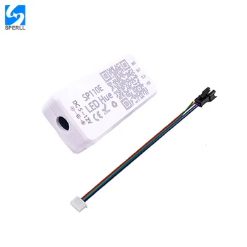 SP110E Bluetooth Pixel Controller Led Light Dimmer Led Remote Controller For LED Pixel Strip Light WS2812B WS2811 UCS1903
SP110E Bluetooth Pixel Controller Led Light Dimmer Led Remote Controller For LED Pixel Strip Light WS2812B WS2811 UCS1903