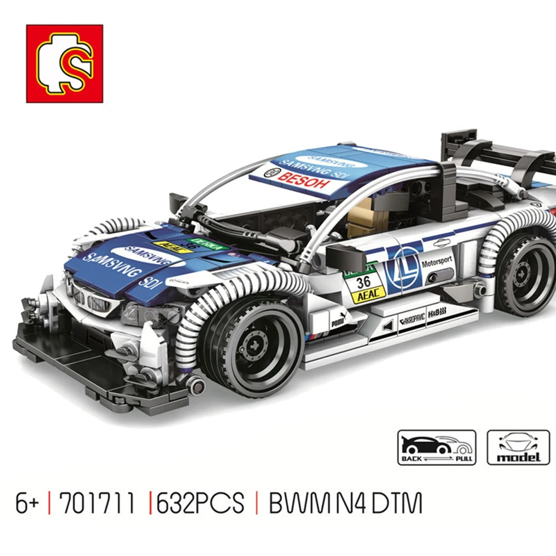 SEMBO Technic Car City Speed Champion Pull Back Funcation Racing Car Building Blocks Supercar Model Bricks Toys Christmas Gifts
SEMBO Technic Car City Speed Champion Pull Back Funcation Racing Car Building Blocks Supercar Model Bricks Toys Christmas Gifts
