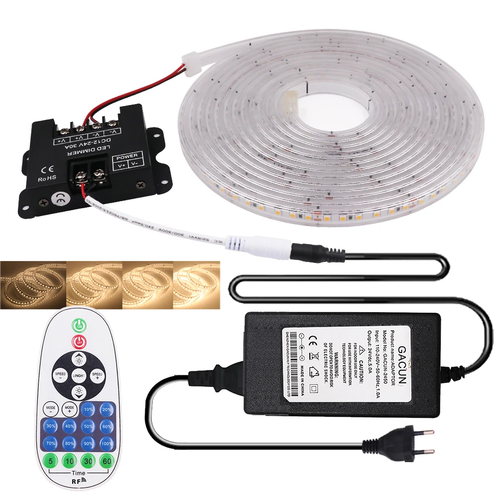 DC12V Светодиодные ленты светильник с диммером IP67 Водонепроницаемый 2835 120 светодиодов/m гибкая светодиодная лента в полоску, украшен бантиком из ленты, светильник EU/US/UK AU разъем, для детей от 1 года до 5 лет м
DC12V Светодиодные ленты светильник с диммером IP67 Водонепроницаемый 2835 120 светодиодов/m гибкая светодиодная лента в полоску, украшен бантиком из ленты, светильник EU/US/UK AU разъем, для детей от 1 года до 5 лет м
