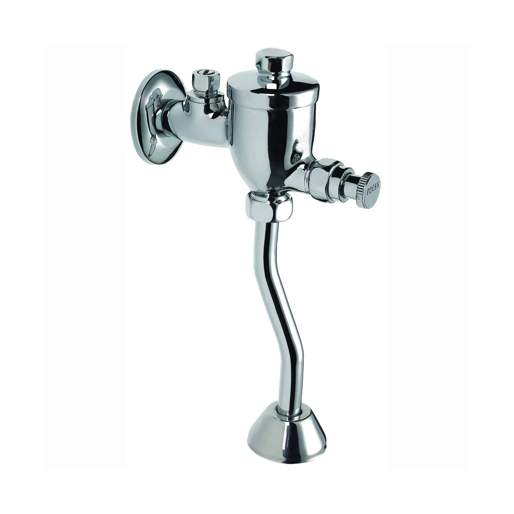 

Brass Material Chrome Finishing Color Wall Mounted of Self Closing Timing Delay Urinal Flush Valve