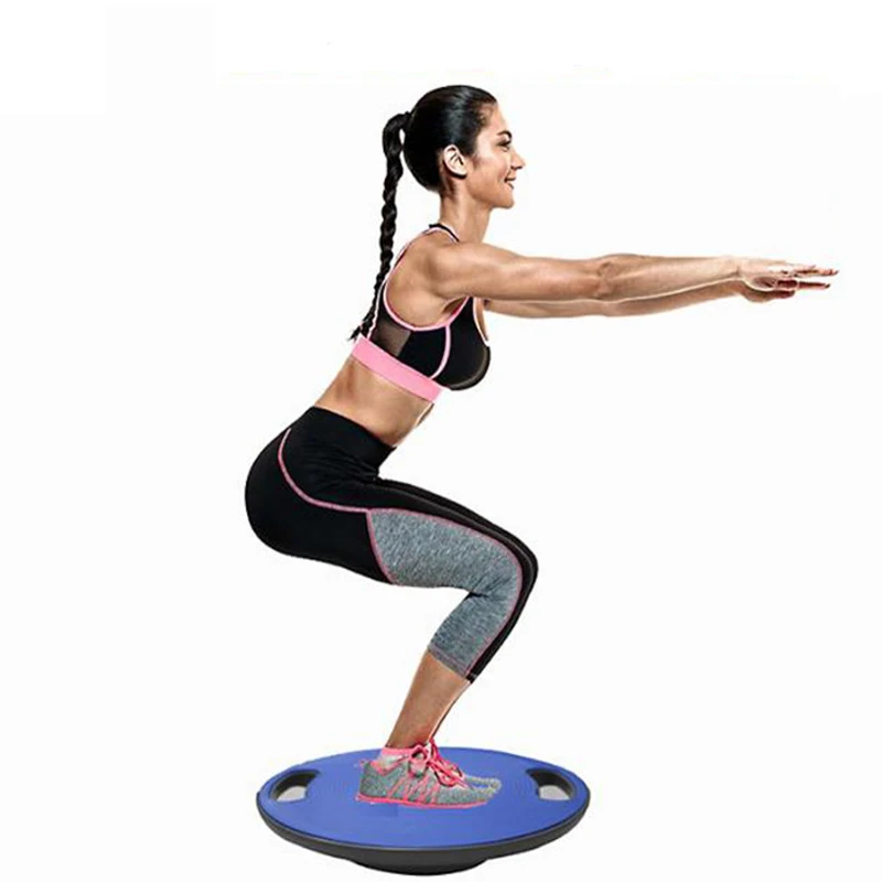 

Fitness Balance Board Household Home Gym Bodybuliding Coordinated Training Antislip Pedal Yoga Balance Plate Stabilizer Borad
