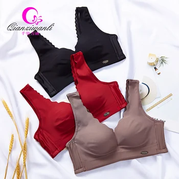 New sports gathering bra one piece non trace sleep Yoga underwear girl medium thick vest shock proof running bra
New sports gathering bra one piece non trace sleep Yoga underwear girl medium thick vest shock proof running bra
