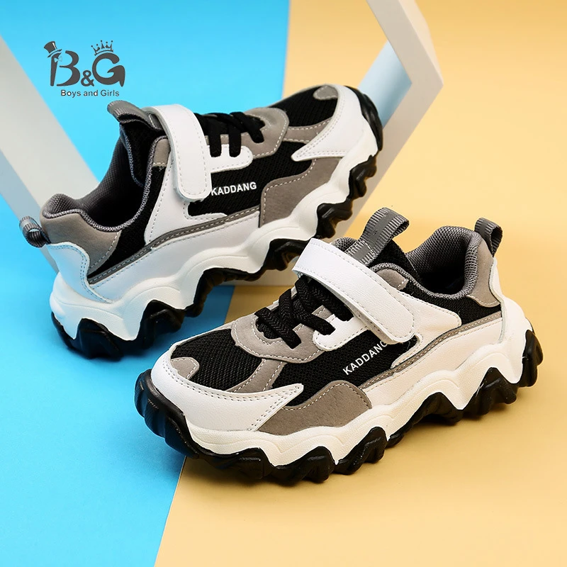 B&G Children Gym Shoes Girl Daddy Shoes Antislip Boybreathable Outdoor Snaekers Student
B&G Children Gym Shoes Girl Daddy Shoes Antislip Boybreathable Outdoor Snaekers Student