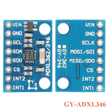 ADXL346 3-Axis Digital Gravity Acceleration Sensor Module Instead of ADXL345 Module I2C SPI IIC Interface GY-ADXL346 GY-346
ADXL346 3-Axis Digital Gravity Acceleration Sensor Module Instead of ADXL345 Module I2C SPI IIC Interface GY-ADXL346 GY-346