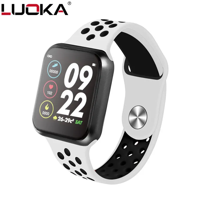 LUOKA F9 smart watches watch IP67 Waterproof 15 days long standby Heart rate Blood pressure Smartwatch Support IOS Android
LUOKA F9 smart watches watch IP67 Waterproof 15 days long standby Heart rate Blood pressure Smartwatch Support IOS Android