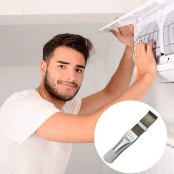 Stainless Steel Fin Comb Air Conditioner Condenser And Radiator Fin Straightener Cleaner Repair Tool Metal Cleaning
Stainless Steel Fin Comb Air Conditioner Condenser And Radiator Fin Straightener Cleaner Repair Tool Metal Cleaning