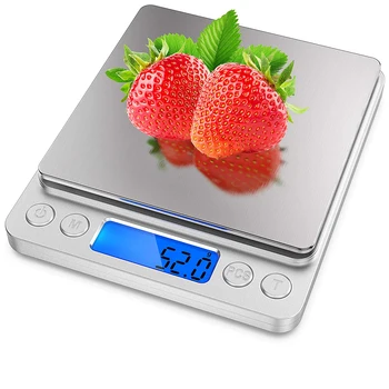 Food Scale Digital Kitchen Weight Grams oz for Cooking Baking 1g Precise Graduation Coffee Scales Grams Mutritional Calculator
Food Scale Digital Kitchen Weight Grams oz for Cooking Baking 1g Precise Graduation Coffee Scales Grams Mutritional Calculator