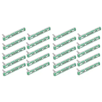 20Pcs 75mm Behringer Mixer Fader B10K Duplex Double Straight Slide Potentiometer Set
20Pcs 75mm Behringer Mixer Fader B10K Duplex Double Straight Slide Potentiometer Set