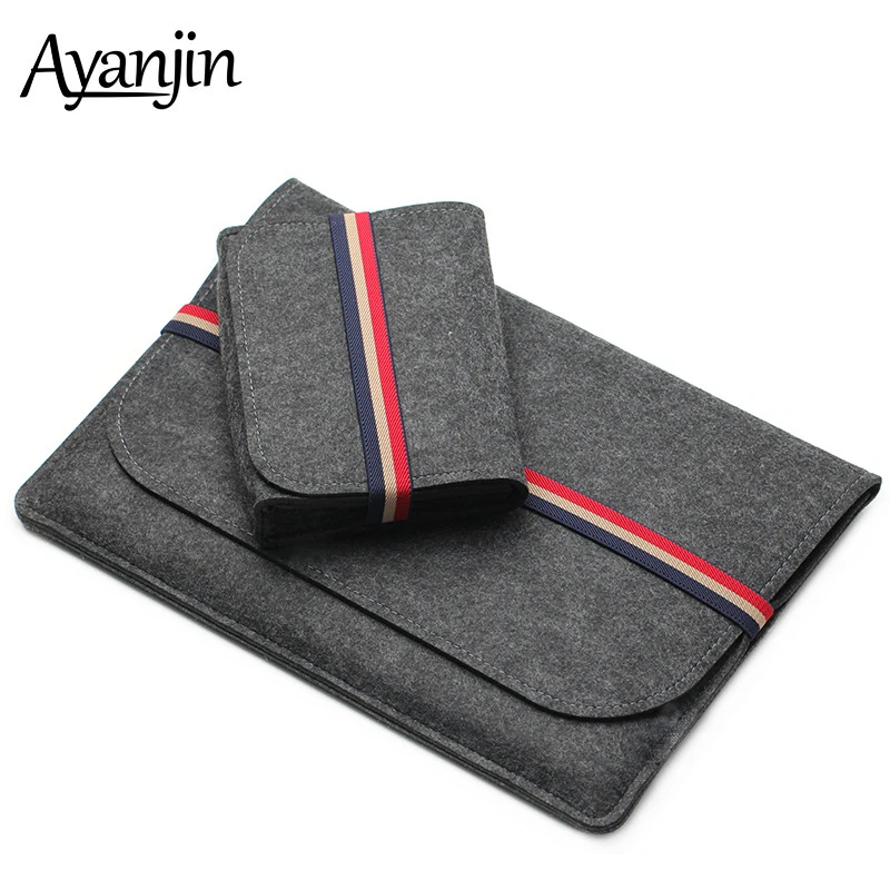 Wool Felt Sleeve Tablet Bag For Apple ipad Air 2 3 10.5 2019 Case Pro 9.7 11 inch 2017 2018 Cover For Huawei Samsung Lenovo Tab
Wool Felt Sleeve Tablet Bag For Apple ipad Air 2 3 10.5 2019 Case Pro 9.7 11 inch 2017 2018 Cover For Huawei Samsung Lenovo Tab