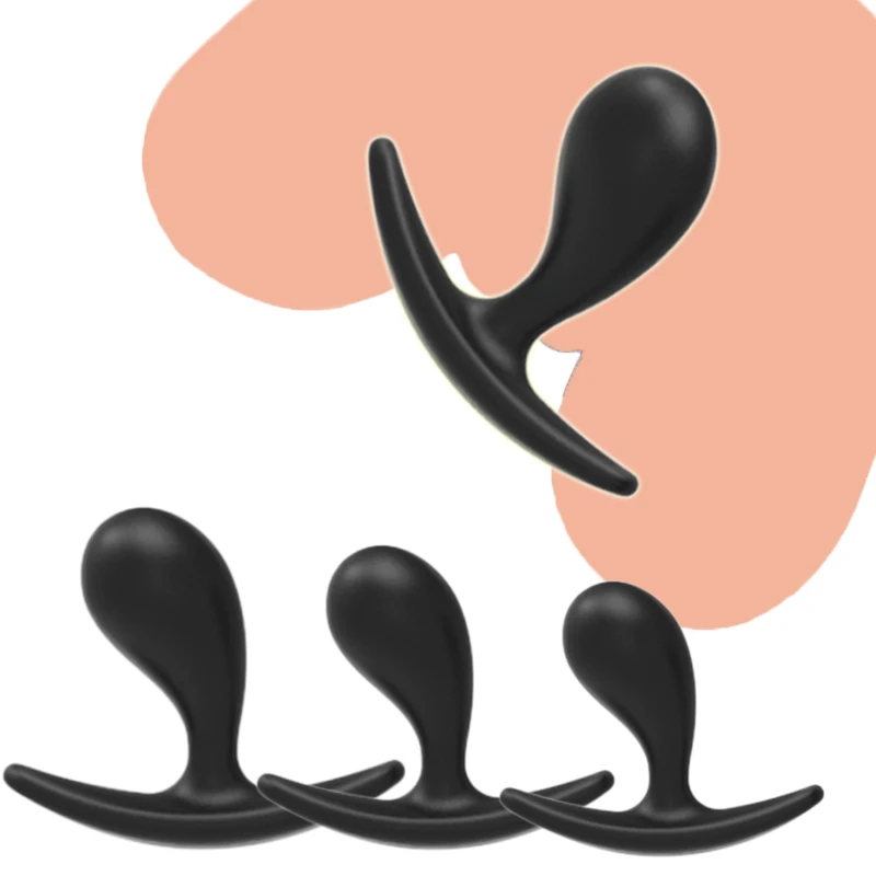3 sizes anal plug sets wearable silicone anal beads butt plug ball penis fake dildo insert G spot Sex toys for woman male female 6 Hdbaae0910f814d5aaebc0e01061bc7d7N