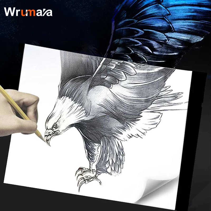 Wrumava 21X15cm A5 size Mini Tracing LightBox LED Artcraft Tracing Light Pad Light Box for Artists, Drawing board, Sketching
Wrumava 21X15cm A5 size Mini Tracing LightBox LED Artcraft Tracing Light Pad Light Box for Artists, Drawing board, Sketching