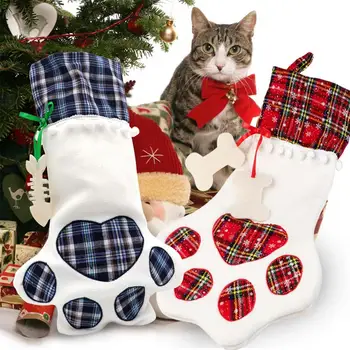 Luanqi Big Christmas Sock Christmas Stockings Santa Claus Candy Gift Bag Pet Dog Cat Paw Stocking Ornaments 
Luanqi Big Christmas Sock Christmas Stockings Santa Claus Candy Gift Bag Pet Dog Cat Paw Stocking Ornaments