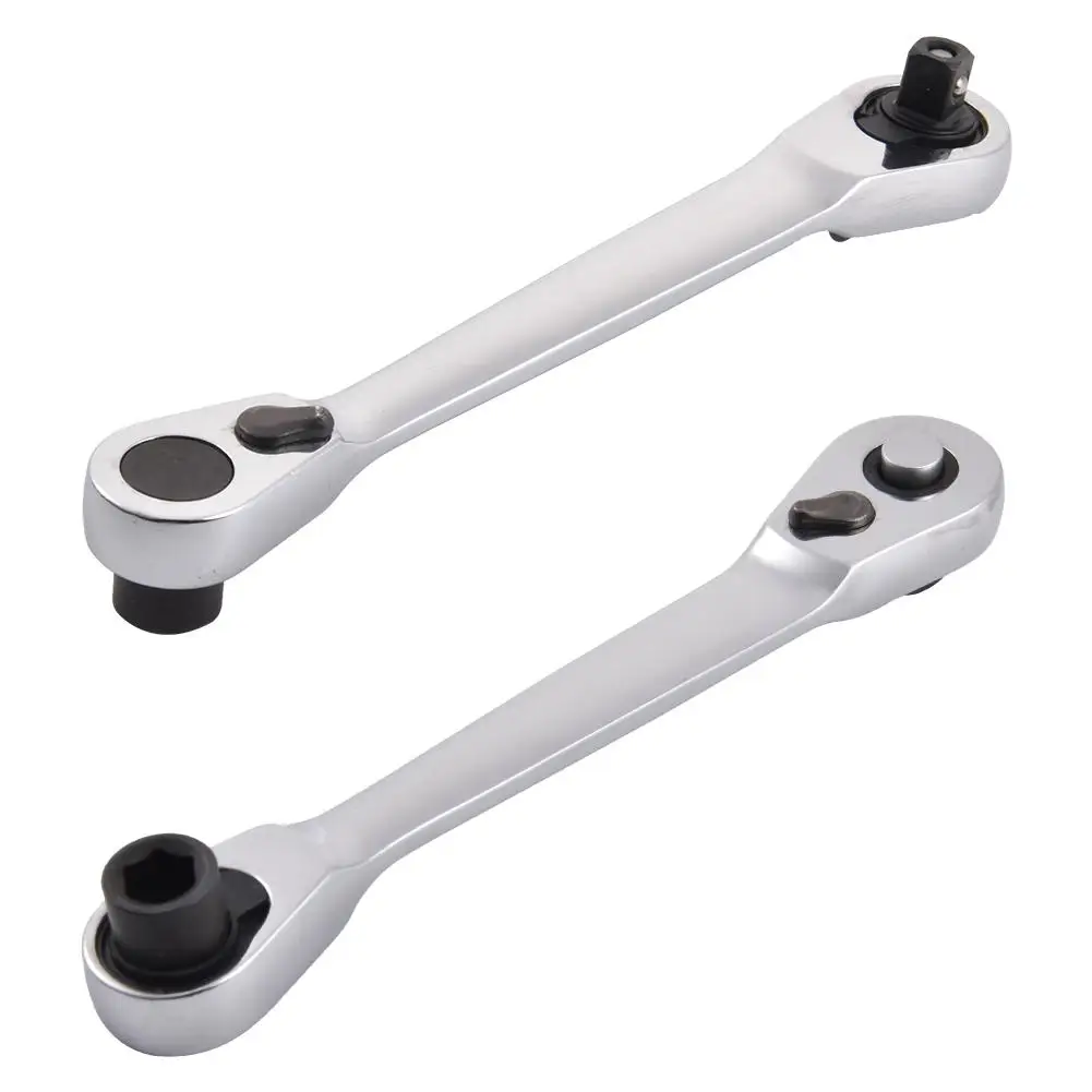 1Pcs 1/4"Mini Ratchet Wrench Batch Head Handle Small Fly Socket Wrench Double-Ended Torque Wrench Spanner Hand Repair Tools
1Pcs 1/4"Mini Ratchet Wrench Batch Head Handle Small Fly Socket Wrench Double-Ended Torque Wrench Spanner Hand Repair Tools