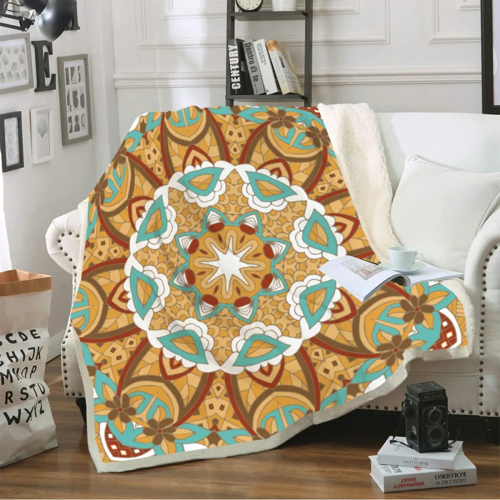 Luxury Boho Throw Blanket Soft Sherpa Fleece Blanket 3D Geometric Patterns Print Room Decor Sofa Cover Winter Sheet Nap Blanket
Luxury Boho Throw Blanket Soft Sherpa Fleece Blanket 3D Geometric Patterns Print Room Decor Sofa Cover Winter Sheet Nap Blanket