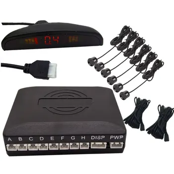 New LED Monitor Reverse Backup Car Parking Sensors Monitor With 6 Parking Sensors Safe Detector System Assistance Reversing
New LED Monitor Reverse Backup Car Parking Sensors Monitor With 6 Parking Sensors Safe Detector System Assistance Reversing