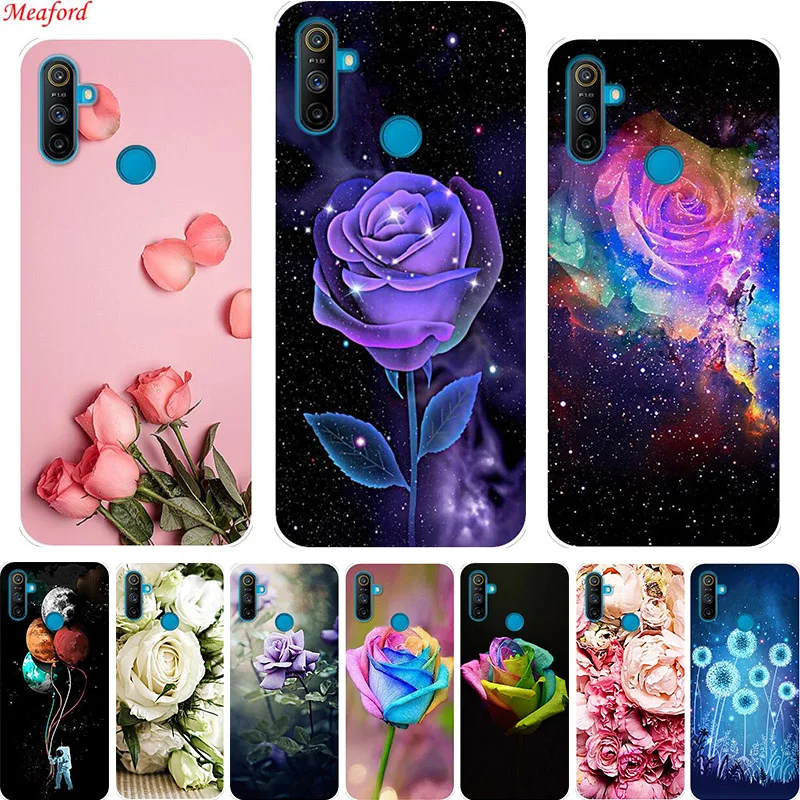 Чехол для телефона Realme C3 OPPO силиконовый мягкий чехол-накладка | Мобильные