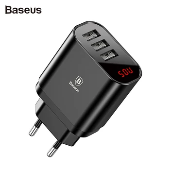 Baseus 3USB 3.4A Portable chargeur de Travel with intelligent Digital Screen and Reflection Lake chargeur three outputs USB
Baseus 3USB 3.4A Portable chargeur de Travel with intelligent Digital Screen and Reflection Lake chargeur three outputs USB