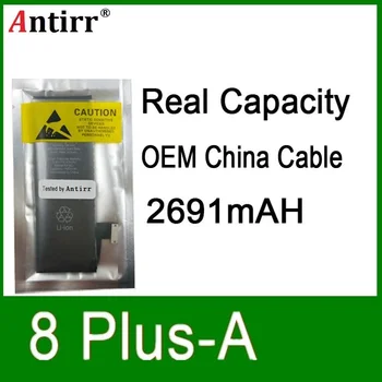 10pcs/lot Real Capacity China Protection board 2691mAh 3.7V Battery for iPhone 8plus zero cycle replacement repair parts 8plus A
10pcs/lot Real Capacity China Protection board 2691mAh 3.7V Battery for iPhone 8plus zero cycle replacement repair parts 8plus A