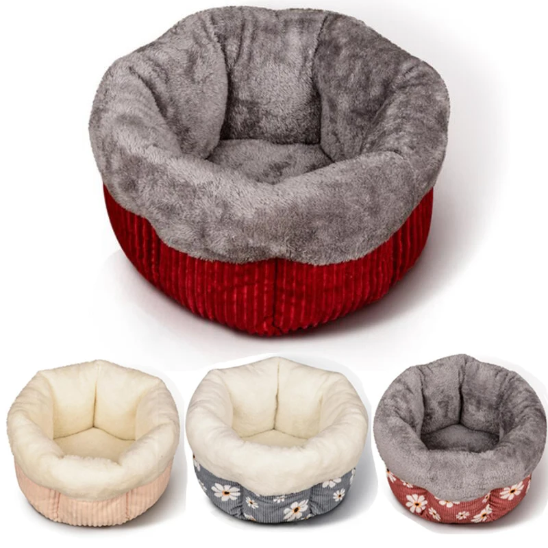 New Round Cat Bed House Winter Warm Dog Kennel Breathable Non-slip Bottom Soft Comfortable Puppy Cats Nest Pet Products
New Round Cat Bed House Winter Warm Dog Kennel Breathable Non-slip Bottom Soft Comfortable Puppy Cats Nest Pet Products