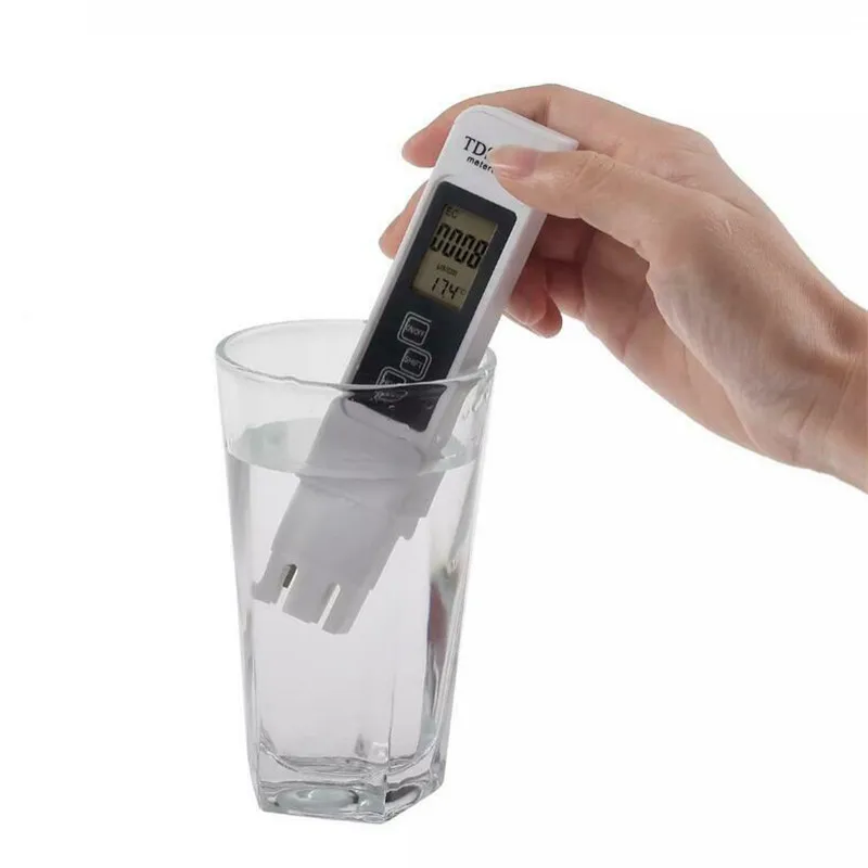 Portable Pen TDS Tester LCD Digital Water Meter Filter Measuring Water Quality Purity TDS Measurement Tool For Aquarium Pool
Portable Pen TDS Tester LCD Digital Water Meter Filter Measuring Water Quality Purity TDS Measurement Tool For Aquarium Pool