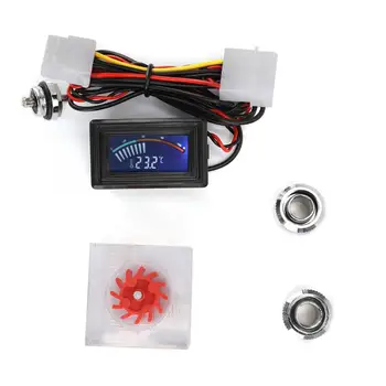 Computer PC Water Cooling Set Thermometer + Flowmeter G1/4 inch Thread for Tubes / Connectors Computer Case Accessories
Computer PC Water Cooling Set Thermometer + Flowmeter G1/4 inch Thread for Tubes / Connectors Computer Case Accessories