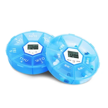 Portable Electronic Timed Reminder Pill Box Medicine Storage Box Weekly Pill Organizer Alarm Timer Medicine Box Drug Container
Portable Electronic Timed Reminder Pill Box Medicine Storage Box Weekly Pill Organizer Alarm Timer Medicine Box Drug Container