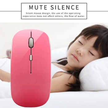 Wireless Mouse Silent Bluetooth Mouse 4.0 Computer Mause Rechargeable Built-in Battery USB Mice Ergonomic for PC Laptop 
Wireless Mouse Silent Bluetooth Mouse 4.0 Computer Mause Rechargeable Built-in Battery USB Mice Ergonomic for PC Laptop