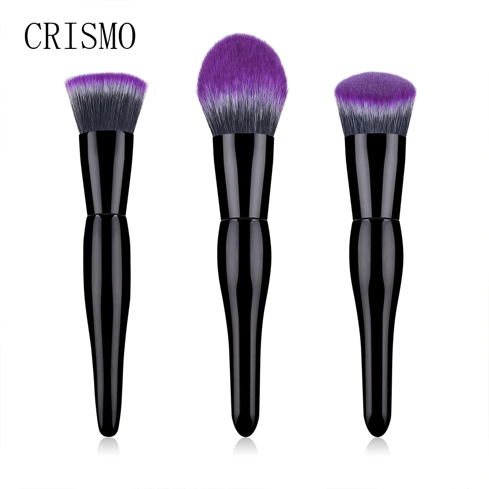 CRISMO 3PCS Makeup Brushes Tool Set Purple Soft Hair Foundatin Powder Blending Large Cosmetic Brush Kit With Wooden Handle
CRISMO 3PCS Makeup Brushes Tool Set Purple Soft Hair Foundatin Powder Blending Large Cosmetic Brush Kit With Wooden Handle