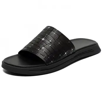 Men Summer Genuine Leather Camouflage Slippers Beach Sandals Designers Flip Flops Luxury Mens Slides Outdoor Non Slip Slipper
Men Summer Genuine Leather Camouflage Slippers Beach Sandals Designers Flip Flops Luxury Mens Slides Outdoor Non Slip Slipper