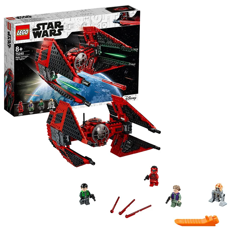 Lego LEGO Toy Fight Inserted Small Particles Building Blocks Star Wars Series 75240 Crimson Tie Fighter April New Products 
Lego LEGO Toy Fight Inserted Small Particles Building Blocks Star Wars Series 75240 Crimson Tie Fighter April New Products