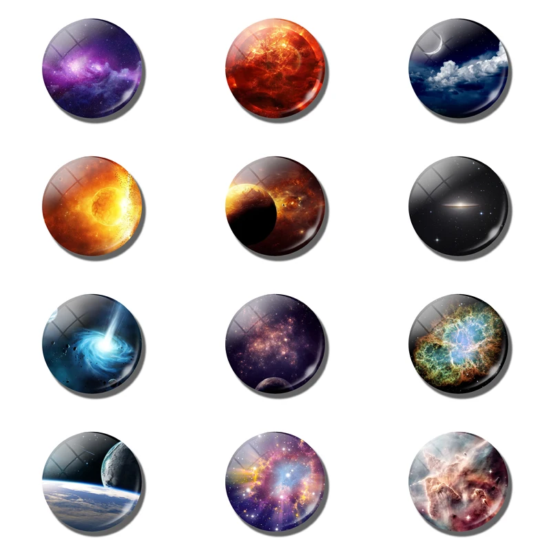 Starry sky nebula universe glass convex circular refrigerator magnet 30MM message board refrigerator sticker home decoration
Starry sky nebula universe glass convex circular refrigerator magnet 30MM message board refrigerator sticker home decoration