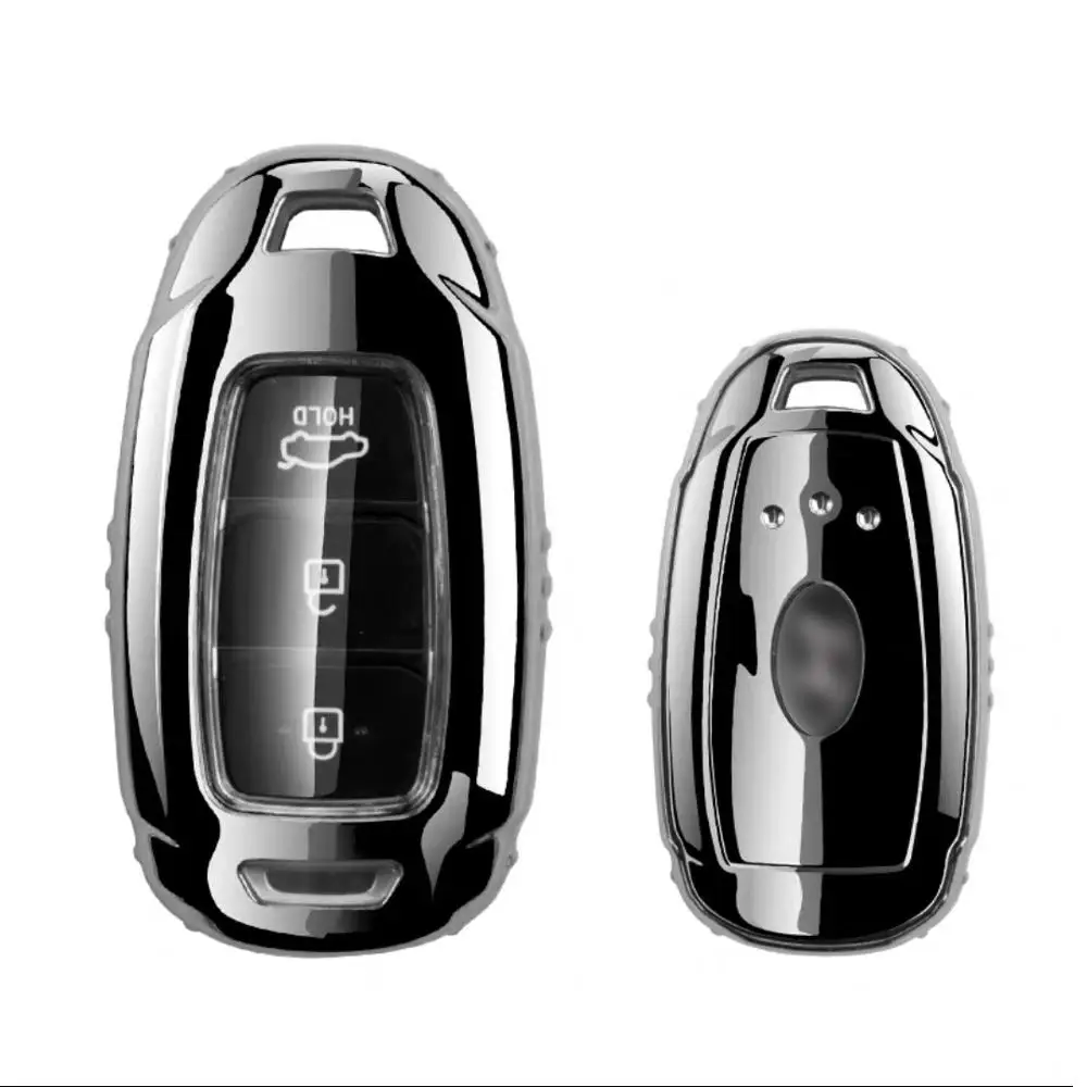 TPU Car Key Case For Hyundai Santa Fe TM 2019 I30 2018 Solaris Azera Elantra Grandeur Accent Keychain Holder Protector Cover
TPU Car Key Case For Hyundai Santa Fe TM 2019 I30 2018 Solaris Azera Elantra Grandeur Accent Keychain Holder Protector Cover