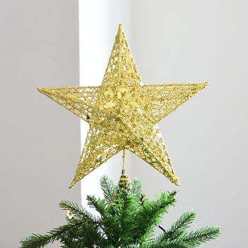 Glitter White Gold Silver CHRISTMAS TREE TOPPER Star 20CM Xmas Ornament Decor Five-point Star Christmas Home Table Topper
Glitter White Gold Silver CHRISTMAS TREE TOPPER Star 20CM Xmas Ornament Decor Five-point Star Christmas Home Table Topper