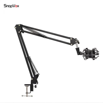 Black Microphone Suspension Boom Arm Stand Mic Hanging Stand Spider Shock Mount For Neumann TLM102 U67 U87Ai U89i TLM193
Black Microphone Suspension Boom Arm Stand Mic Hanging Stand Spider Shock Mount For Neumann TLM102 U67 U87Ai U89i TLM193