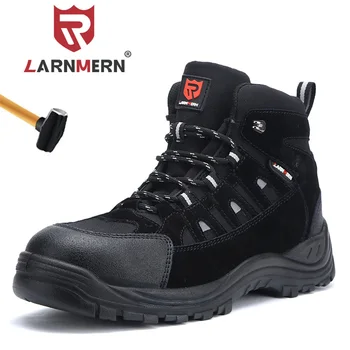 LARNMERN Men's Work Safety Boots Breathable Construction Protective Footwear Steel Toe Anti-smashing Non-slip Sand-proof Shoes 
LARNMERN Men's Work Safety Boots Breathable Construction Protective Footwear Steel Toe Anti-smashing Non-slip Sand-proof Shoes