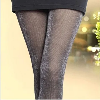 2020 Shiny Women Tights Shiny Silver wire Sexy Pantyhose Lady Female summer Fashion Slim Erotic Tights
2020 Shiny Women Tights Shiny Silver wire Sexy Pantyhose Lady Female summer Fashion Slim Erotic Tights