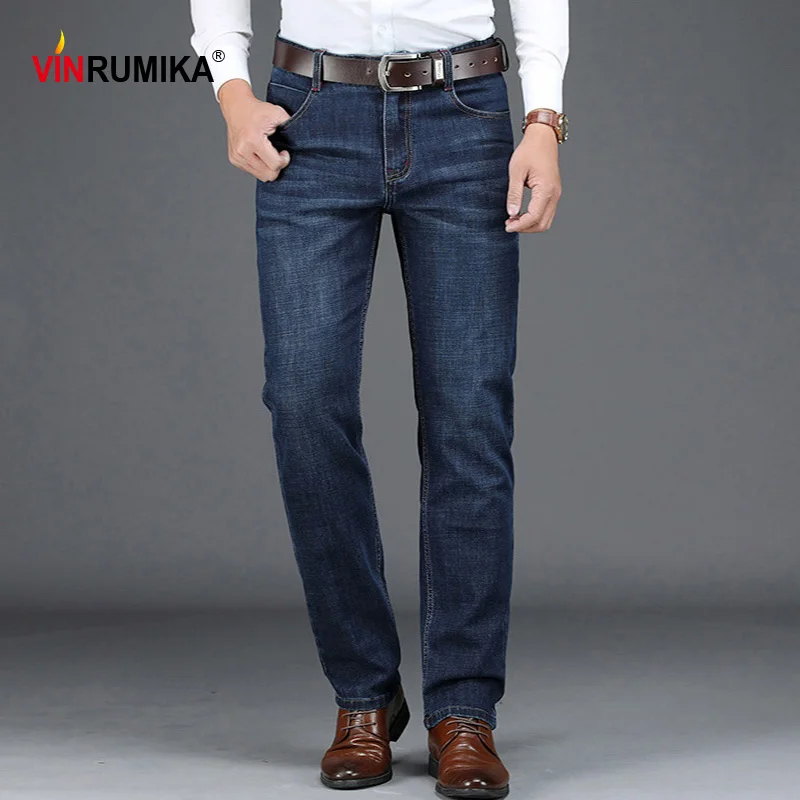 2022 Men's spring business casual brand high quality straight jeans man autumn denim blue thick pants black cowboy long trousers
2022 Men's spring business casual brand high quality straight jeans man autumn denim blue thick pants black cowboy long trousers