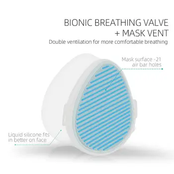 1PC Self-priming Filter Mask With 10pcs 3-Layer Reusable Filter Face Mask Sanitary Respirator
1PC Self-priming Filter Mask With 10pcs 3-Layer Reusable Filter Face Mask Sanitary Respirator