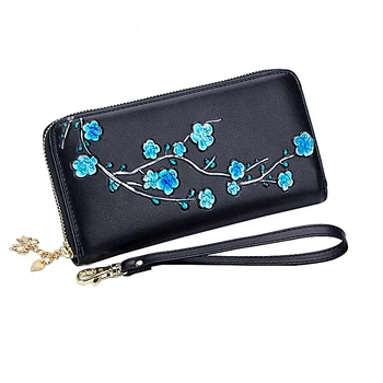 Women Painted Plum Blossom Pattern Long Wallet RFID Clutch Zipper Coin Purse Large Capacity Multi-card Slots ID Holder for Lady
Women Painted Plum Blossom Pattern Long Wallet RFID Clutch Zipper Coin Purse Large Capacity Multi-card Slots ID Holder for Lady
