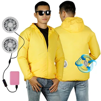 Air Conditioning Clothes Outdoor Heatstroke Protective Clothes Waterproof Aircon Clothes Fan Cooling Clothes Fishing Clothes
Air Conditioning Clothes Outdoor Heatstroke Protective Clothes Waterproof Aircon Clothes Fan Cooling Clothes Fishing Clothes