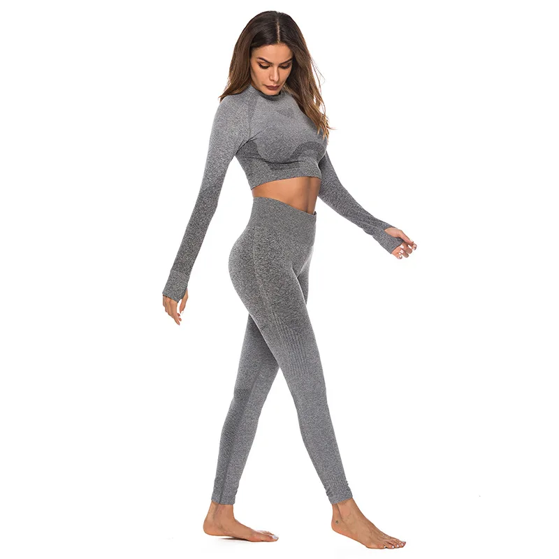 Seamless Yoga Set Gym Running Women Sportswear High Waist Squat proof Fitness Legging Ombre Workout Suits Jogging set outfits
Seamless Yoga Set Gym Running Women Sportswear High Waist Squat proof Fitness Legging Ombre Workout Suits Jogging set outfits