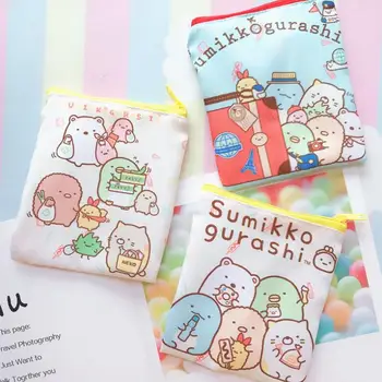 1pc new Japan Sumikko Gurashi Zipper wallet Cartoon coin purses Napkin Storage Bag figure toys for girl kids gift
1pc new Japan Sumikko Gurashi Zipper wallet Cartoon coin purses Napkin Storage Bag figure toys for girl kids gift